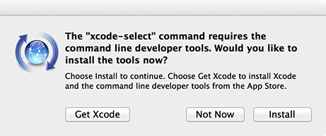 command line tools for xcode through xcode